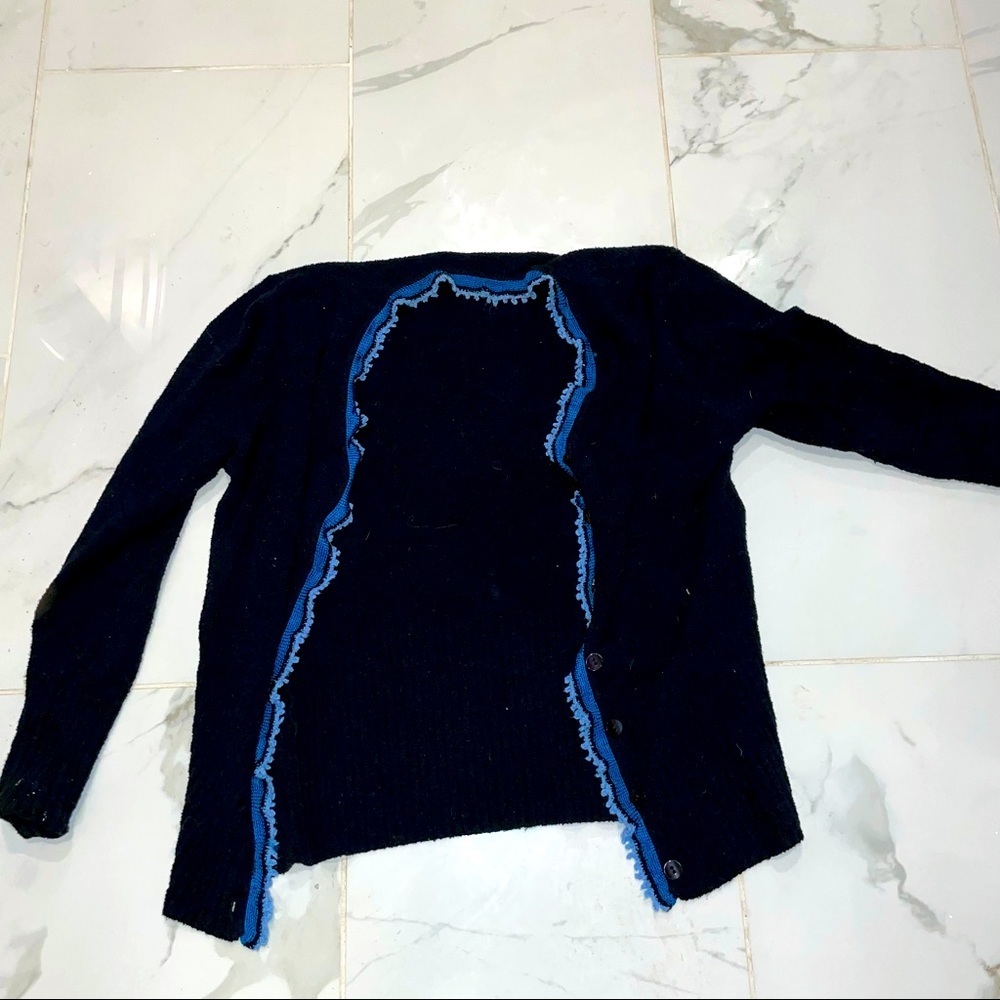 Basic black cardigan